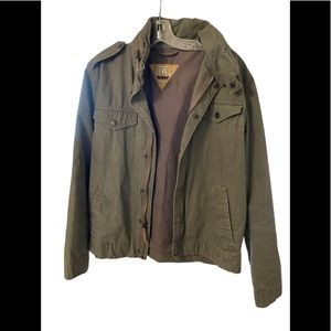 Mens Levis green military jacket in size M